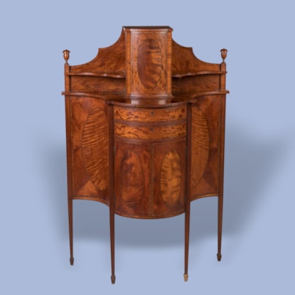 A Fine Sheraton Side Cabinet in the Adam Taste